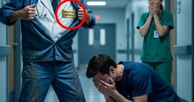 El cirujano humilló al conserje sin piedad, pero el oscuro secreto bajo el uniforme manchado arruinó su vida