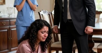 Iba a destruir a la enfermera por tirar la comida de su hija, pero el aterrador secreto en el video de seguridad le heló la sangre